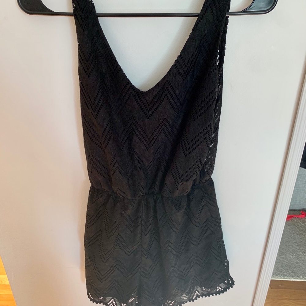Open back romper